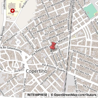 Mappa Via 4 Novembre, 25, 73043 Copertino, Lecce (Puglia)