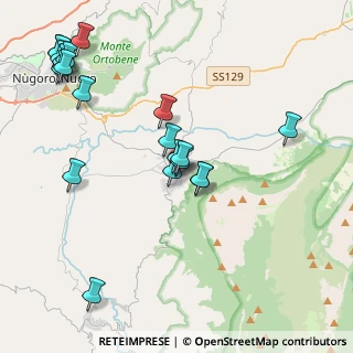 Mappa Via San Martino, 08025 Oliena NU (5.0015)