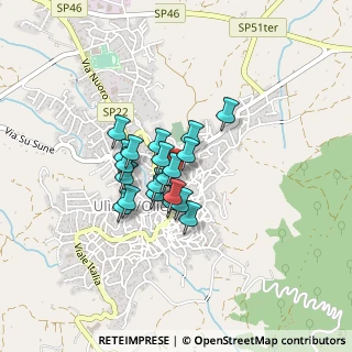 Mappa Via San Martino, 08025 Oliena NU (0.2915)