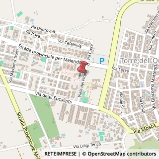 Mappa Piazza della Luna, 73026 Melendugno, Lecce (Puglia)