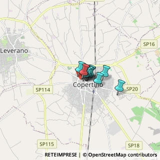 Mappa Piazza Castello, 73043 Copertino LE, Italia (0.62909)