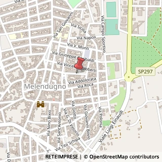 Mappa Via Wolfgang Amadeus Mozart, 20, 73026 Melendugno, Lecce (Puglia)