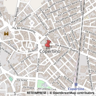 Mappa Mercato Coperto, 73043 Copertino LE, Italia, 73043 Copertino, Lecce (Puglia)