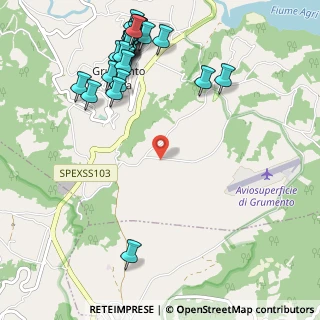 Mappa SP 104 Grumento - Spinoso, 85050 Grumento Nova PZ, Italia (1.47407)
