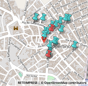 Mappa Viale Garibaldi, 73043 Copertino LE, Italia (0.1945)