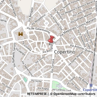 Mappa Via Malta, 167, 73043 Copertino, Lecce (Puglia)