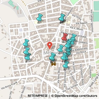 Mappa Via C. Laterano, 73026 Melendugno LE, Italia (0.25)