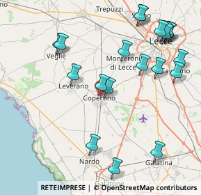 Mappa Via Cesare Battisti, 73043 Copertino LE, Italia (10.5195)