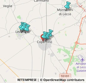 Mappa Via Gianserio Strafella, 73043 Copertino LE, Italia (4.85)