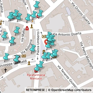 Mappa Piazza Umberto I, 73043 Copertino LE, Italia (0.06786)