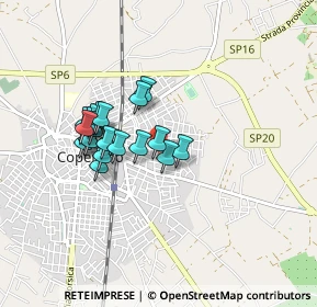 Mappa Via Luigi Pirandello, 73043 Copertino LE, Italia (0.761)