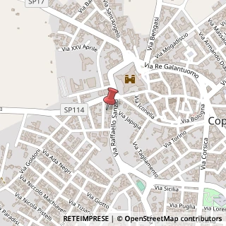 Mappa Via S. Isidoro, 18, 73043 Copertino, Lecce (Puglia)