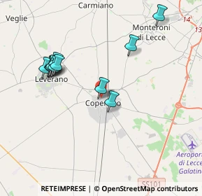 Mappa Via Adua, 73043 Copertino LE, Italia (4.15273)