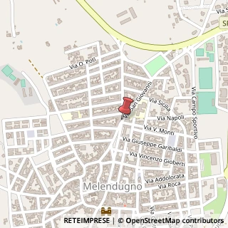 Mappa Via Zona Industriale, 73026 Melendugno, Lecce (Puglia)