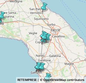 Mappa Via Alessandro Volta, 73043 Copertino LE, Italia (23.03133)