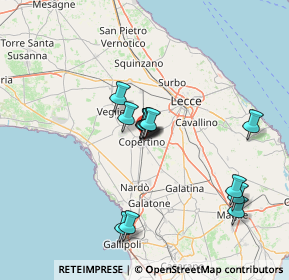 Mappa Via Alessandro Volta, 73043 Copertino LE, Italia (13.23769)