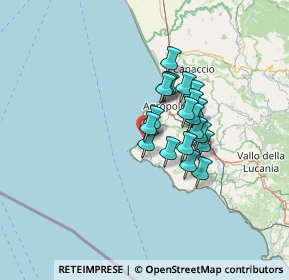 Mappa Villaggio Ferlaino, 84048 San Marco SA, Italia (10.0095)