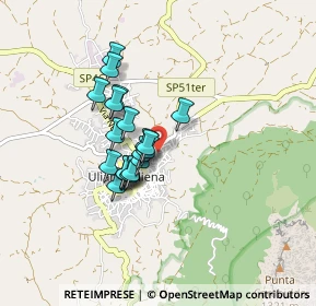 Mappa Via Padre Solinas, 08025 Oliena NU, Italia (0.662)