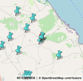 Mappa Via Campo Sportivo, 73026 Melendugno LE, Italia (5.27462)