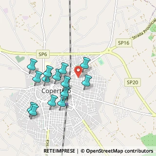 Mappa Piazza Quinto Ennio, 73043 Copertino LE, Italia (1.01786)