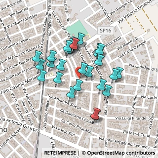 Mappa Piazza Quinto Ennio, 73043 Copertino LE, Italia (0.20345)