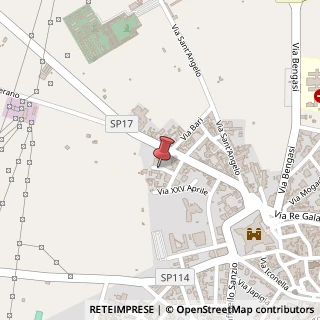 Mappa Via Mollone, 73043 Copertino, Lecce (Puglia)