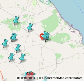 Mappa Via Santa Caterina, 73026 Melendugno LE, Italia (6.9125)