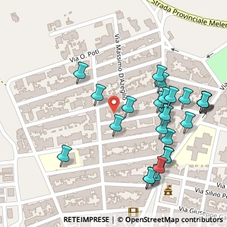Mappa Via Santa Caterina, 73026 Melendugno LE, Italia (0.15)