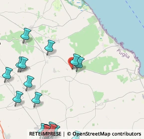 Mappa Via XX Settembre, 73026 Melendugno LE, Italia (6.982)