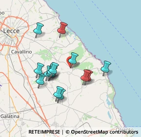 Mappa Via XX Settembre, 73026 Melendugno LE, Italia (6.77333)