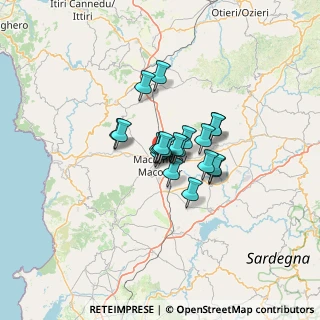 Mappa Località Santa Barbara, 08015 Macomer NU, Italia (8.0465)