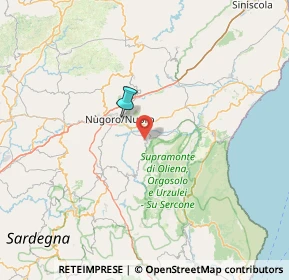 Mappa Via su Sune, 08025 Oliena NU, Italia (64.91714)