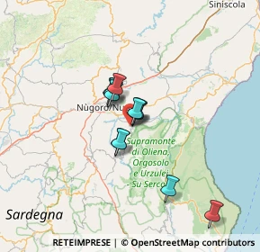 Mappa Via su Sune, 08025 Oliena NU, Italia (9.58545)