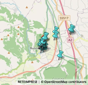 Mappa Contrada Sant'Antonio, 84032 Buonabitacolo SA, Italia (0.966)