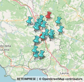 Mappa Contrada Sant'Antonio, 84032 Buonabitacolo SA, Italia (10.7485)