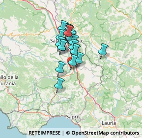 Mappa Contrada Sant'Antonio, 84032 Buonabitacolo SA, Italia (9.906)