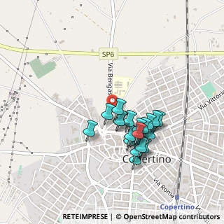 Mappa Via Bengasi, 73043 Copertino LE, Italia (0.4015)