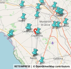 Mappa SP 17, 73043 Copertino LE (10.753)