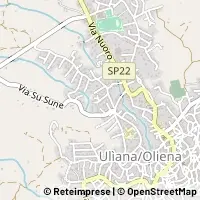 Mapa Oliena