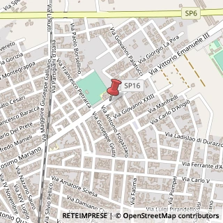 Mappa Via Vittorio Emanuele III, 42, 73043 Copertino, Lecce (Puglia)