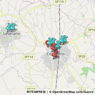 Mappa Via Bari, 73043 Copertino LE, Italia (1.49273)