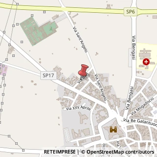 Mappa Via Bari, 30, 73043 Copertino LE, Italia, 73043 Copertino, Lecce (Puglia)