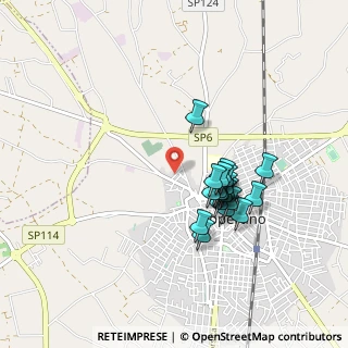 Mappa Via Bari, 73043 Copertino LE, Italia (0.822)