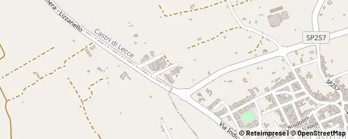 Mappa Castri di Lecce