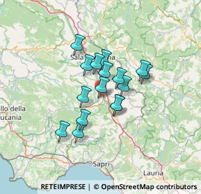 Mappa Via Nazionale, 84032 Buonabitacolo SA, Italia (10.21438)