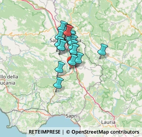 Mappa Via Nazionale, 84032 Buonabitacolo SA, Italia (9.8965)