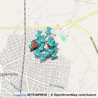 Mappa Via Manfredi, 73043 Copertino LE, Italia (0.25714)