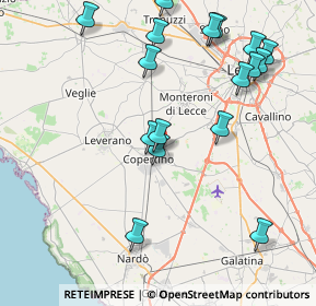 Mappa Via Manfredi, 73043 Copertino LE, Italia (10.01765)