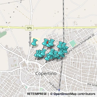 Mappa Via Po, 73043 Copertino LE, Italia (0.3005)