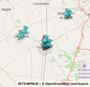 Mappa Via Po, 73043 Copertino LE, Italia (2.46)